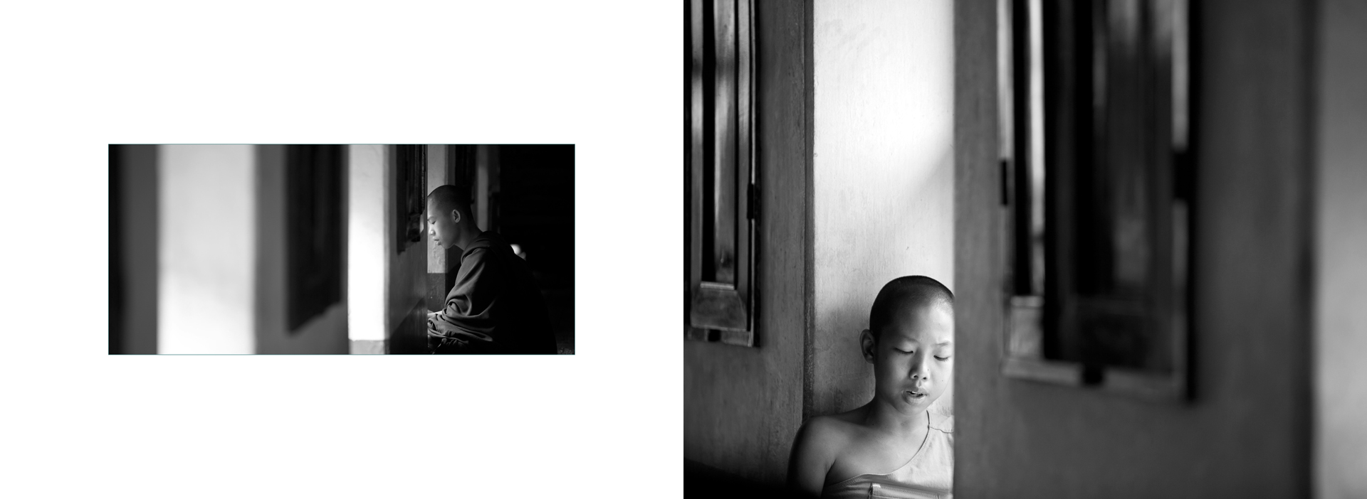 Monks in Myanmar by Roberto Falck