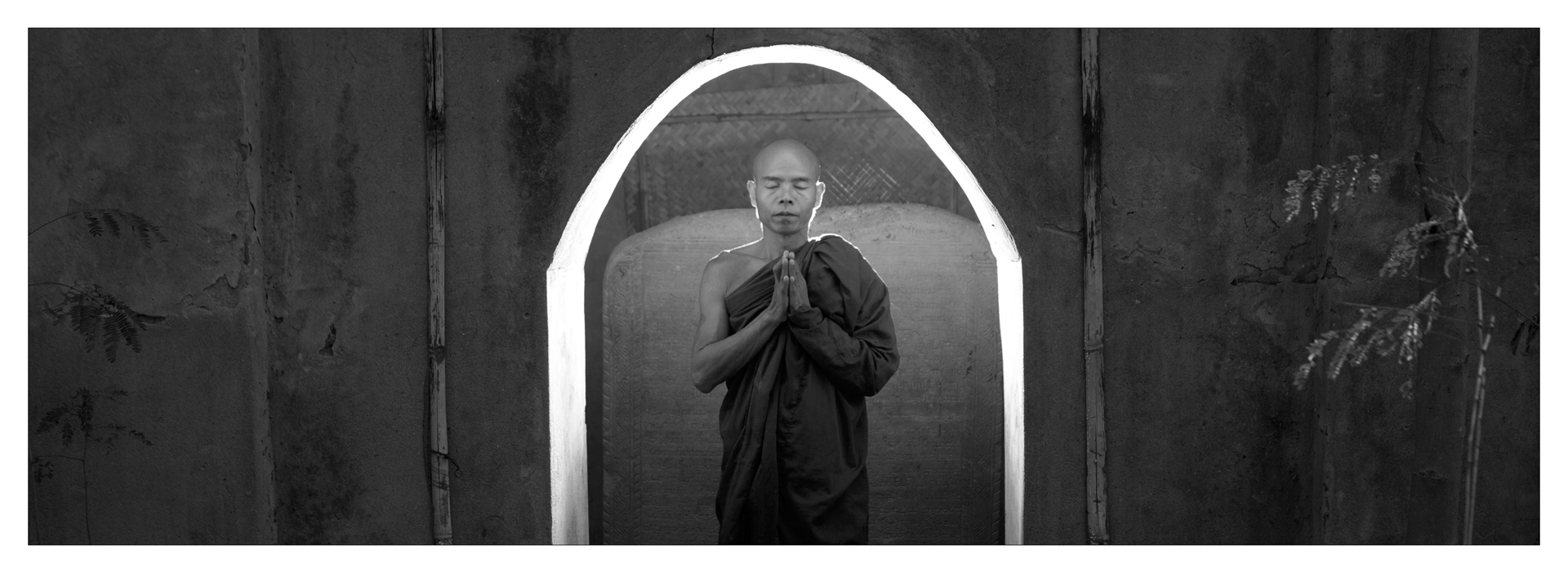 Monks in Myanmar by Roberto Falck