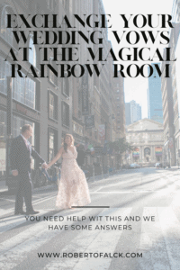 rainbow room wedding